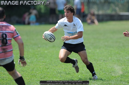 2009-06-13 Rho Rugby Seven 179 Giacomo Alfonsi